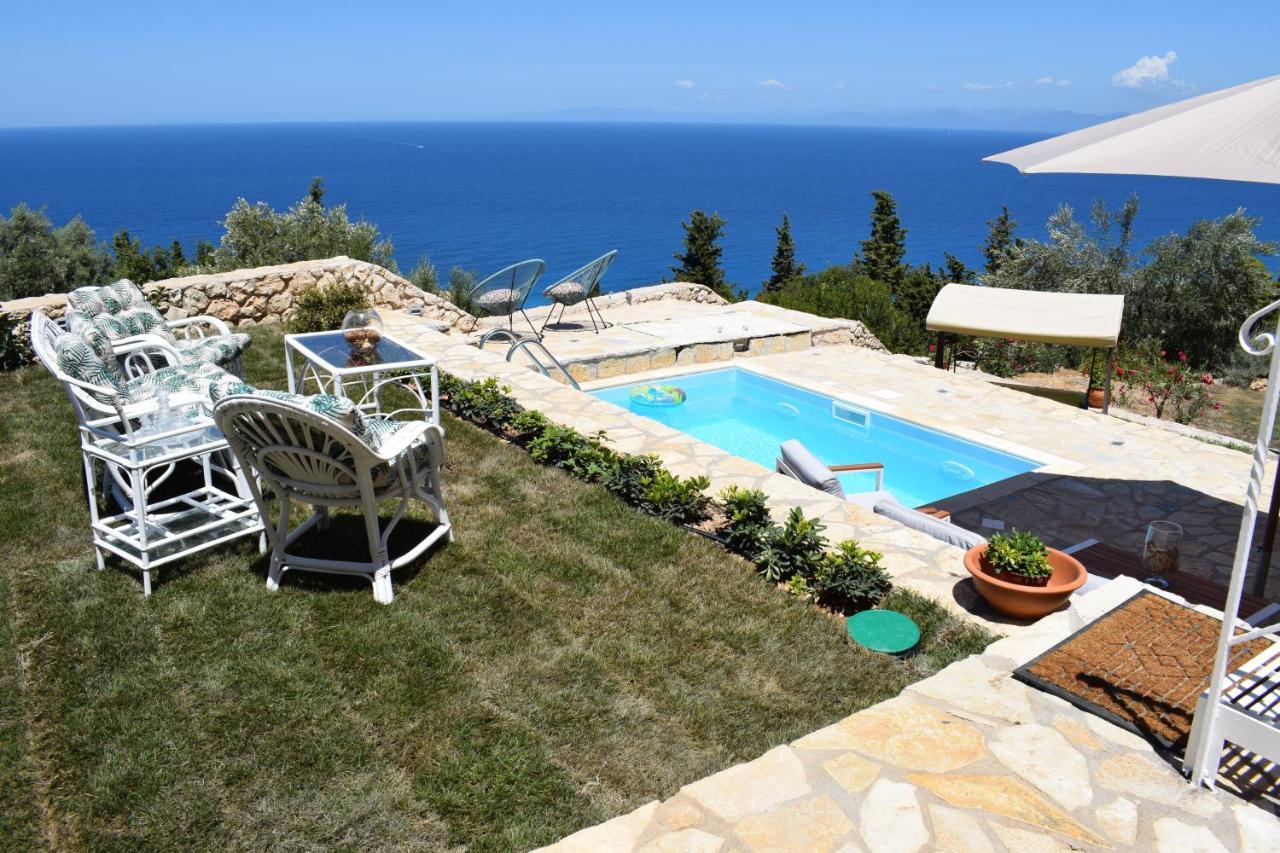 Villa Thetis With Private Pool Where The Sunsets Fade Away Áyios Nikítas Kültér fotó