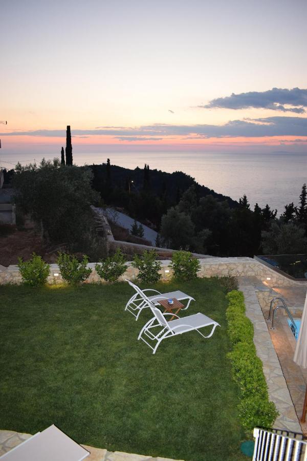 Villa Thetis With Private Pool Where The Sunsets Fade Away Áyios Nikítas Kültér fotó